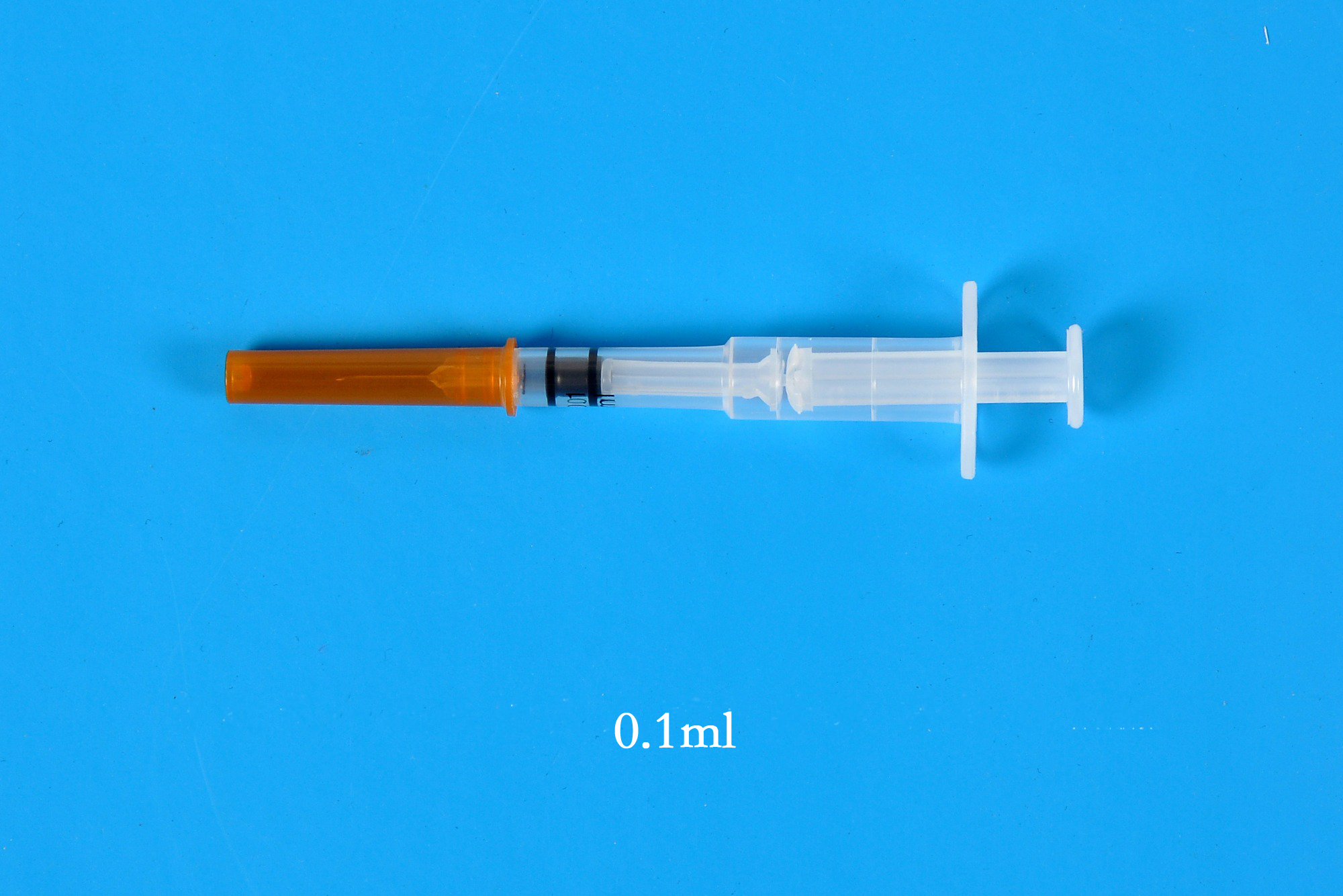 Sterile auto-disable syringes for single use